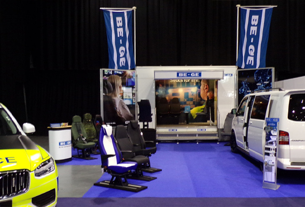 Exhibition light commercial vehicle